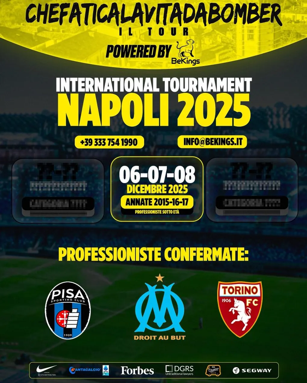 CFVB – IL TOUR | NAPOLI